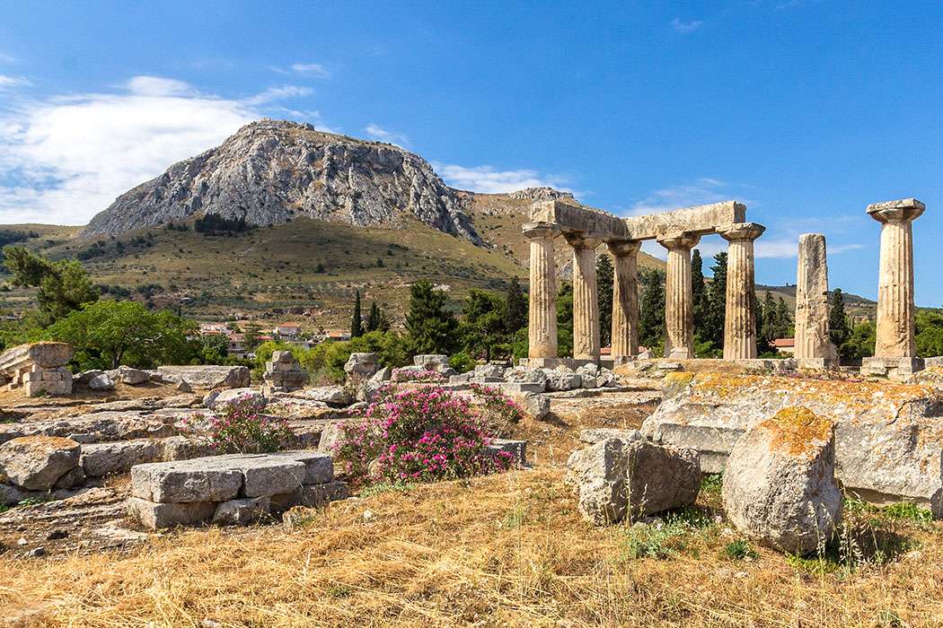 Grekland Peloponnesos Korinth Pussel online