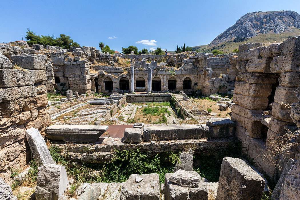Griechenland Peloponnes Korinth Puzzlespiel online