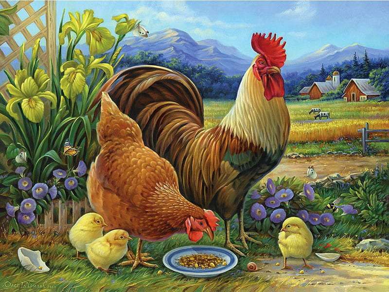 domestic poultry online puzzle