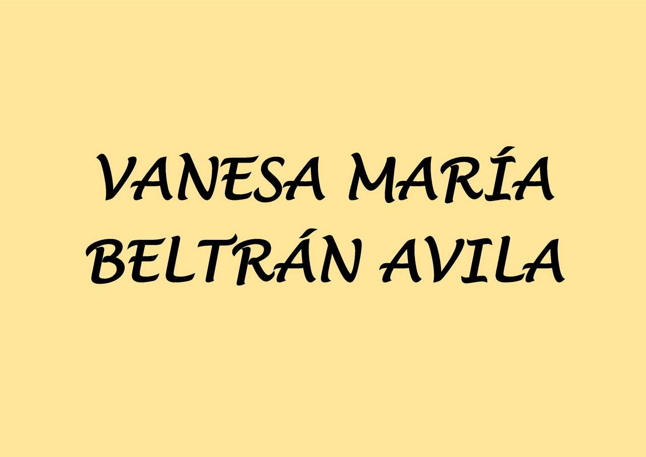 VANESSA MARIA legpuzzel online