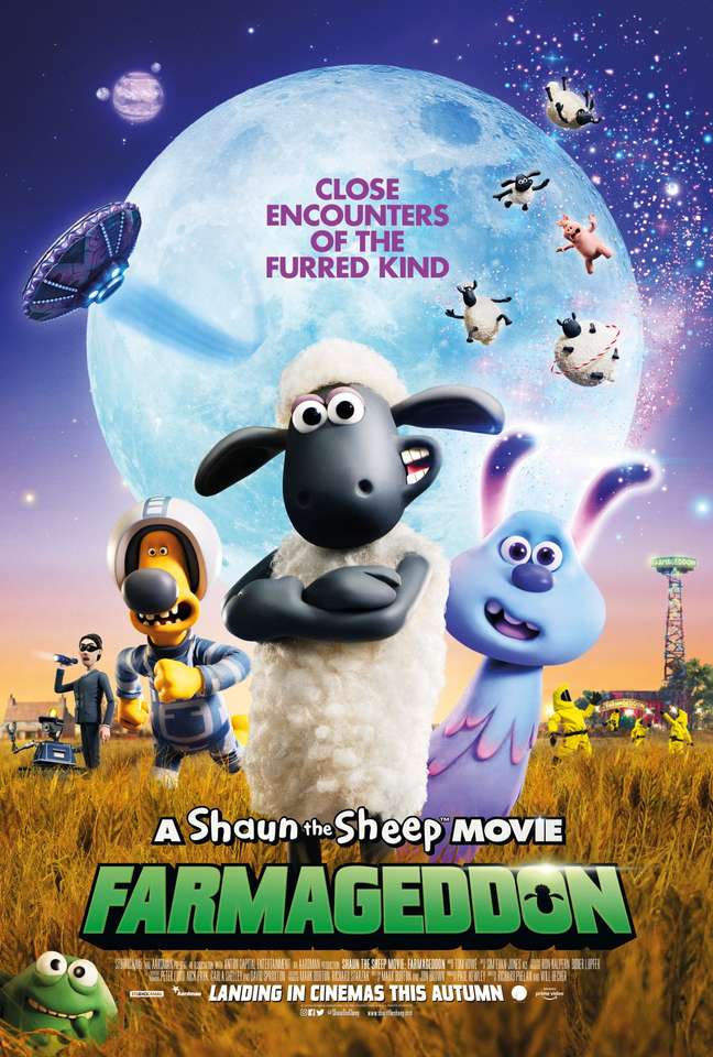 Filmul Shaun The Sheep Farmageddon puzzle online
