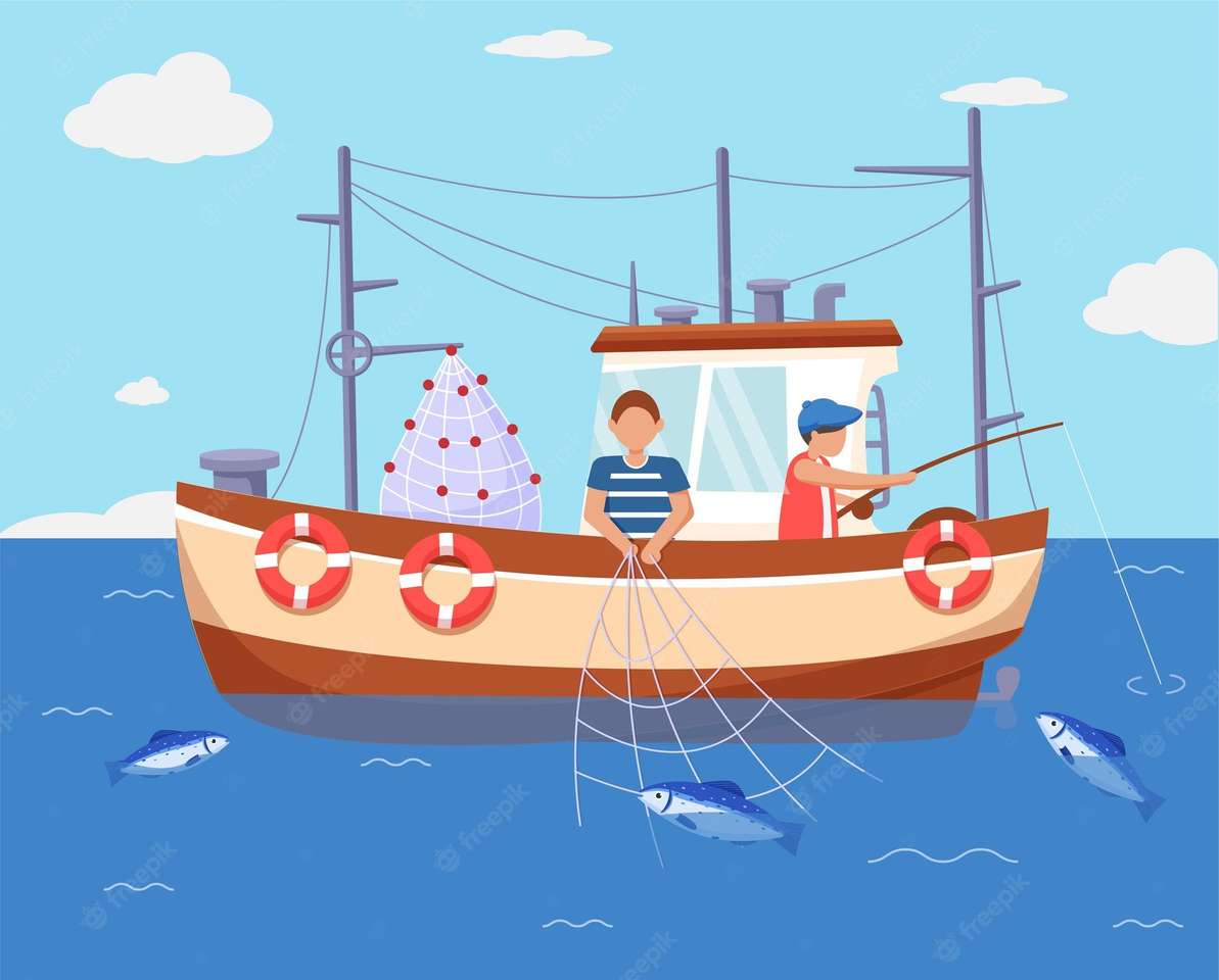 риболовля онлайн пазл