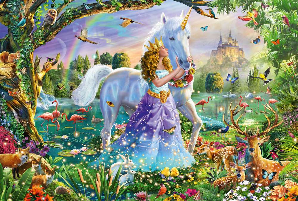 Un conte de fées pour les enfants de la princesse puzzle en ligne