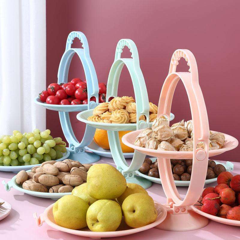 Fruktkakor på bordet Pussel online