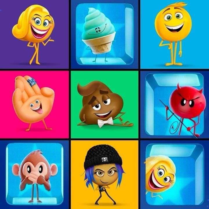 emoji één online puzzel