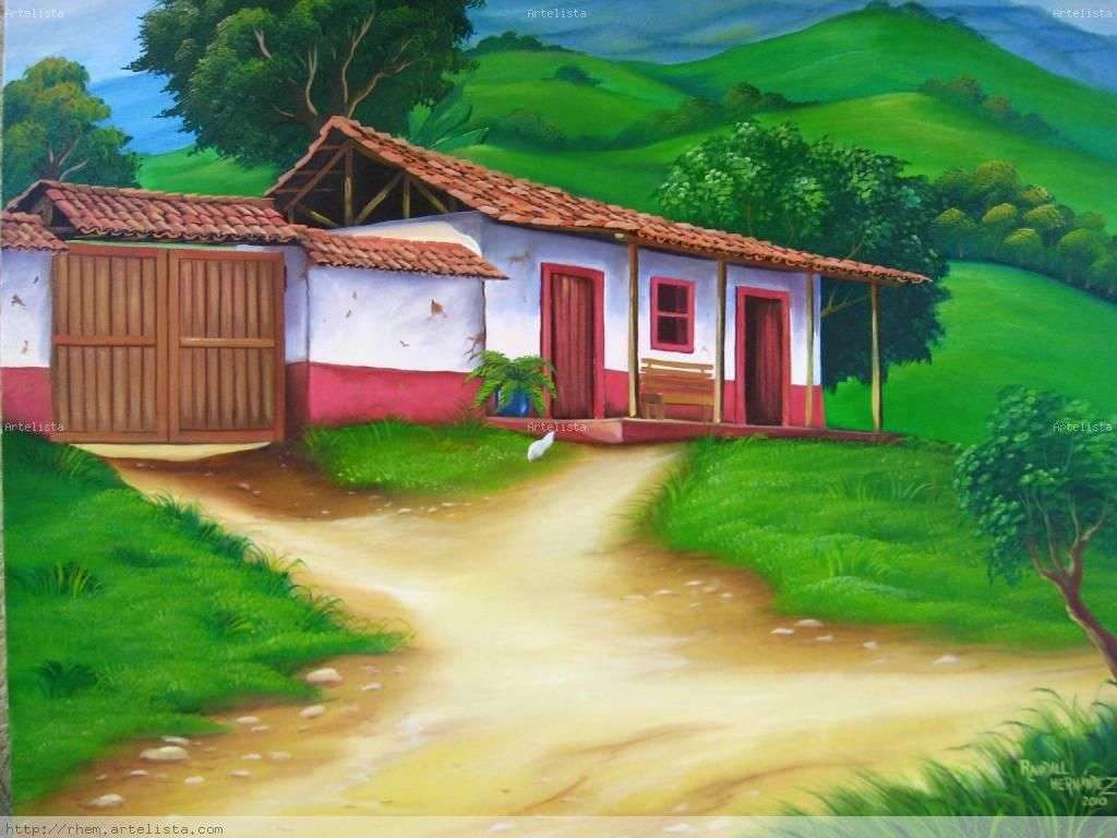 Kostarický rolnický dům skládačky online