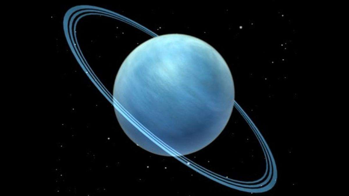 Планета Уран онлайн пъзел