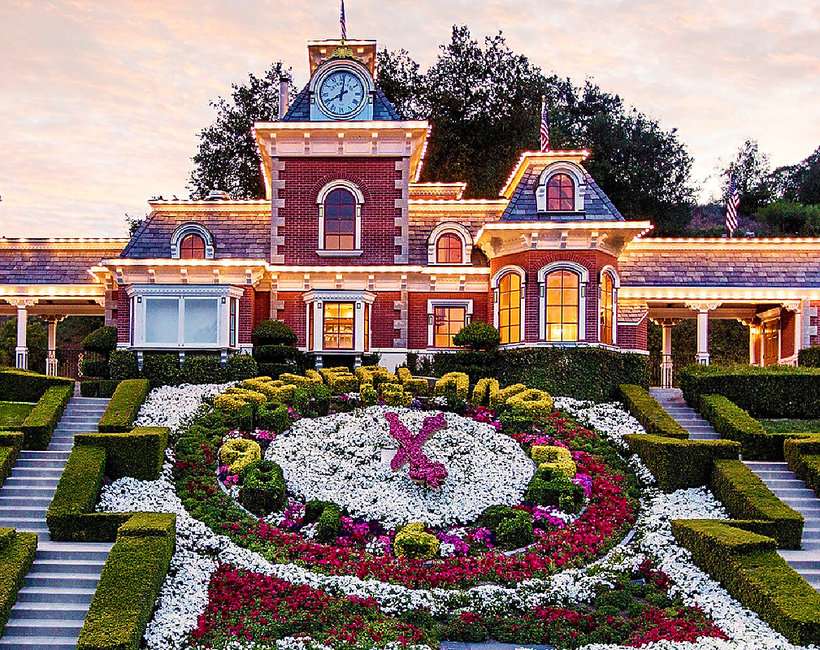 The mansion of the famous singer jigsaw puzzle online