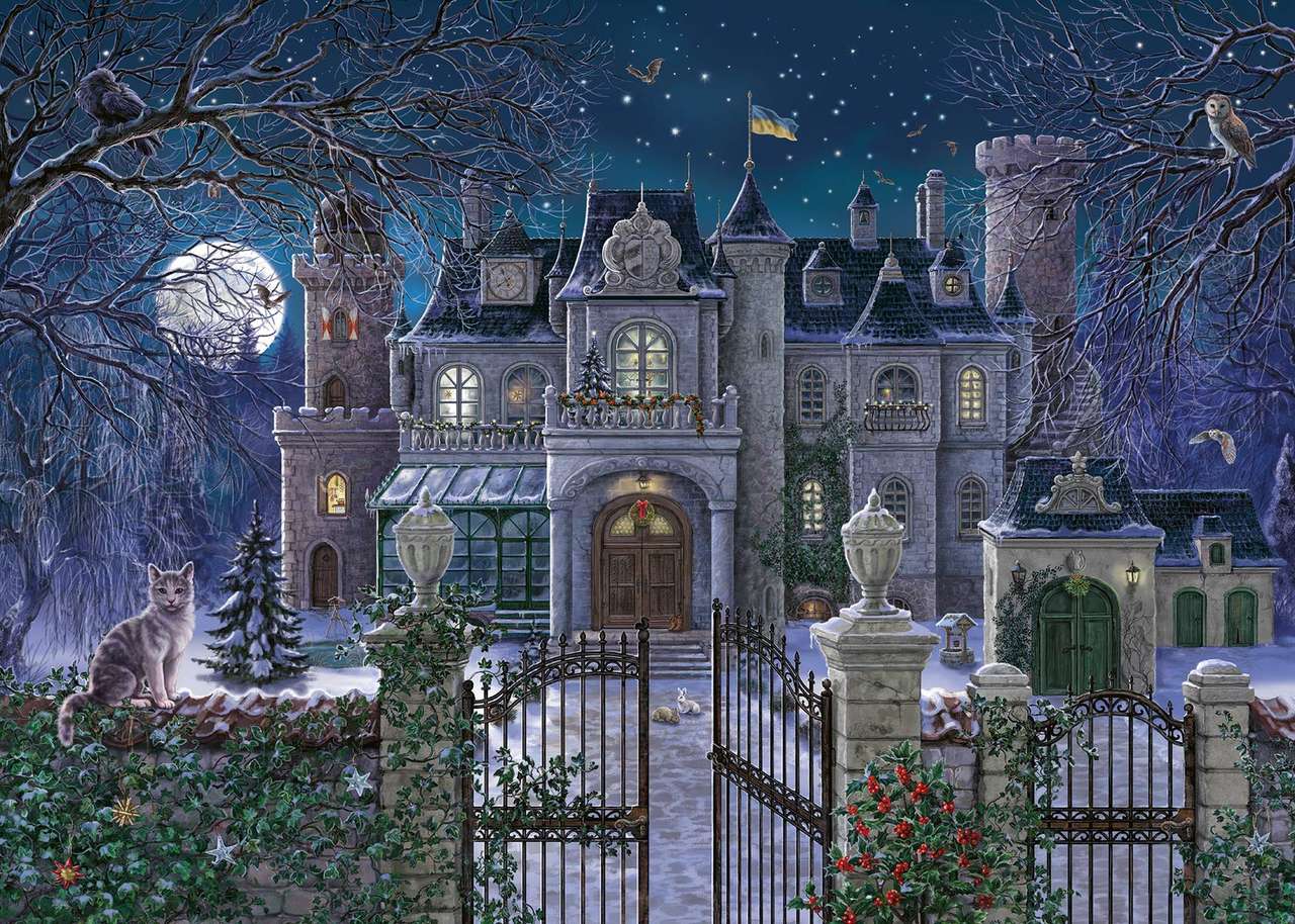 karácsony a kastélyban online puzzle