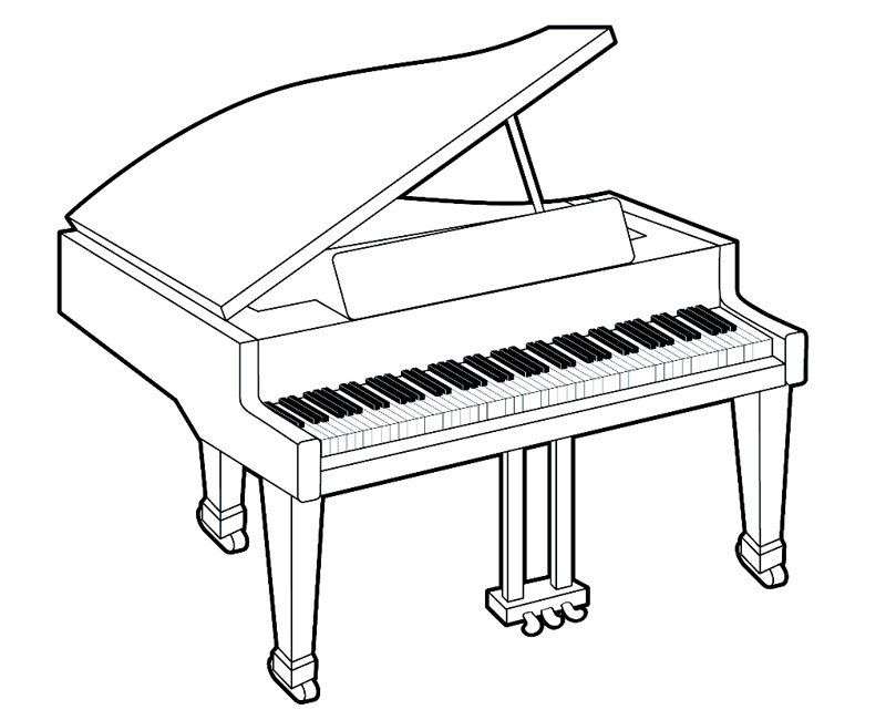 Klavierinstrument Online-Puzzle