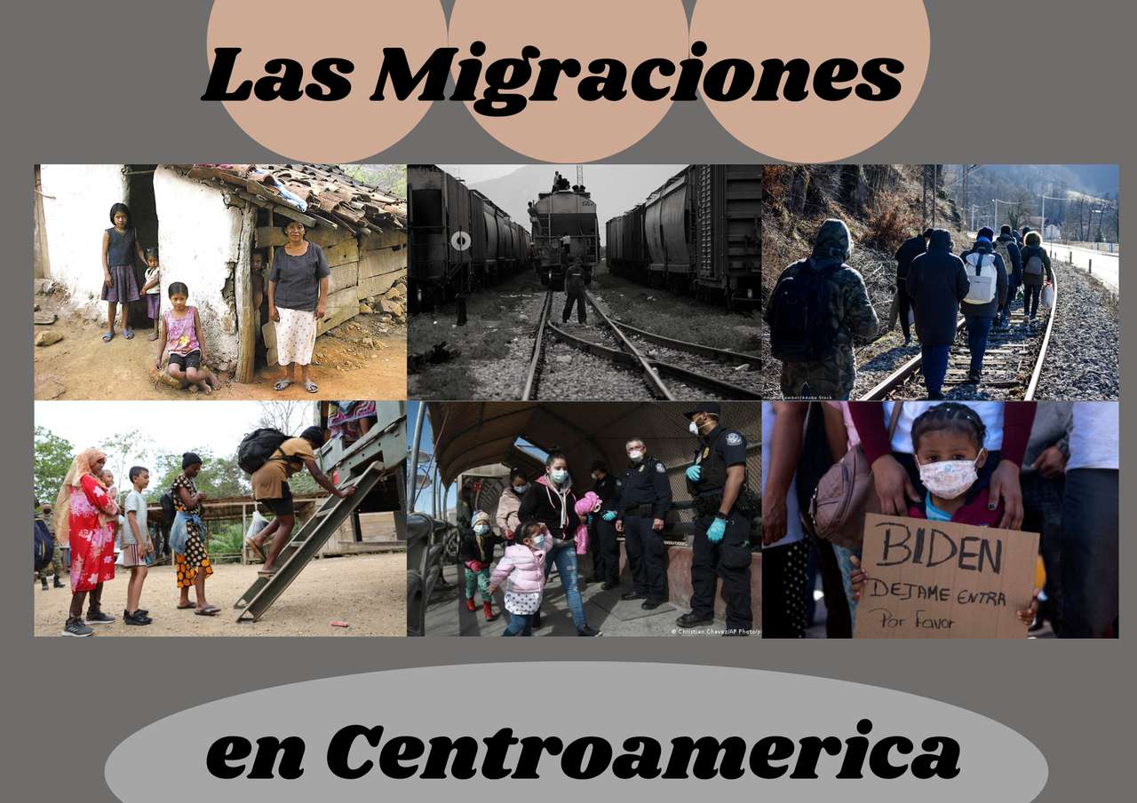 Μεταναστεύσεις στην Κεντρική Αμερική online παζλ