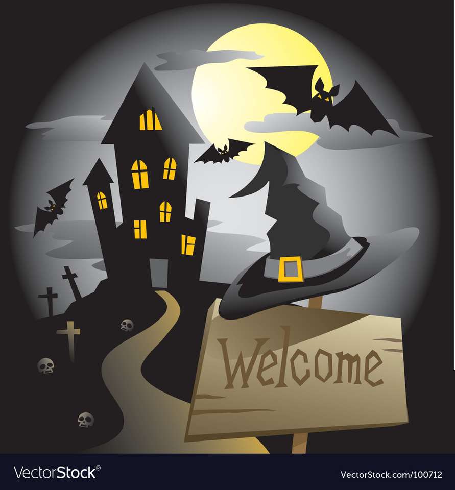 Ведьмин дом онлайн-пазл
