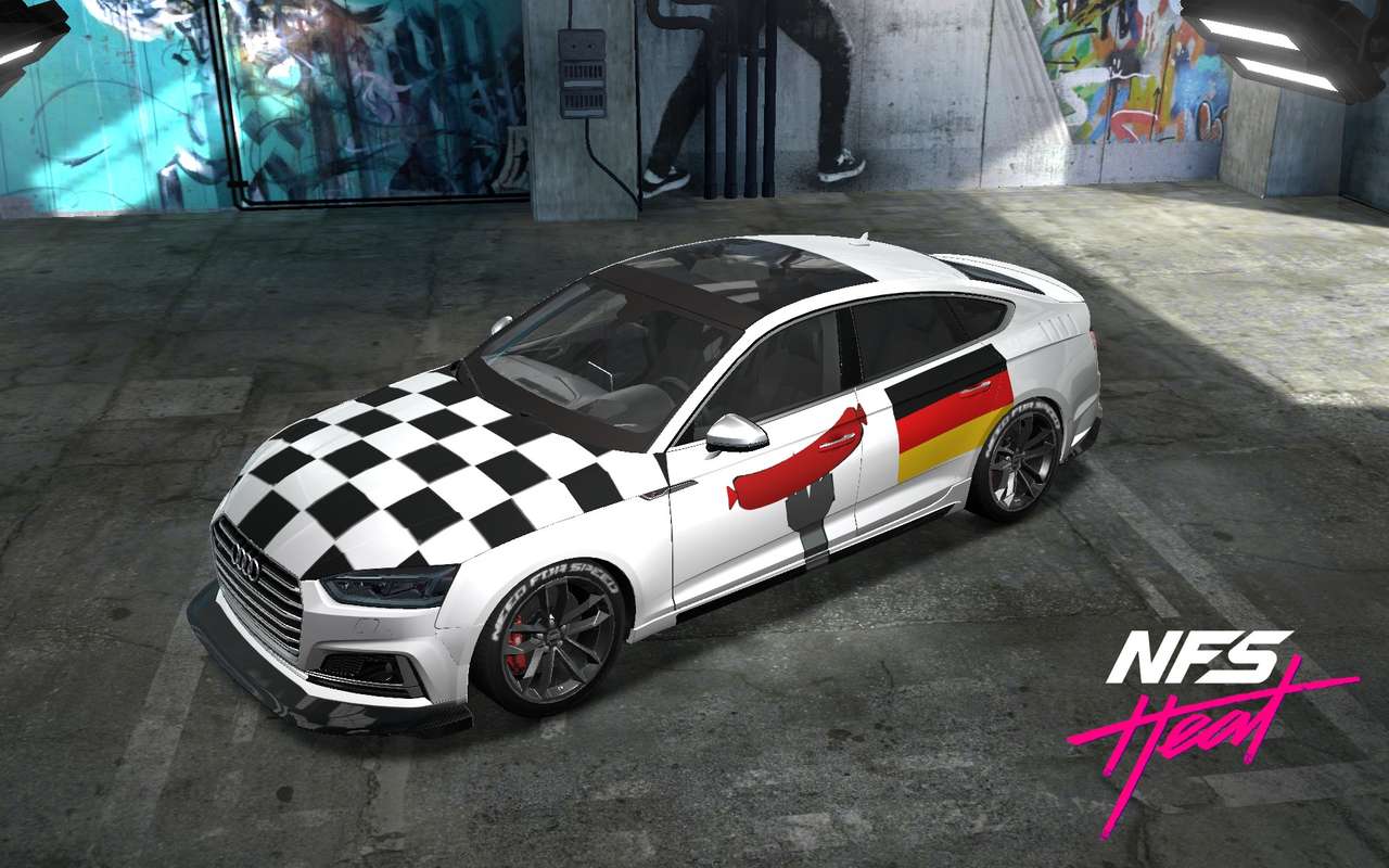 Audi A5 sportback pussel på nätet