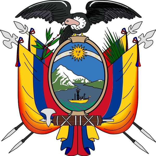 Schild von Ecuador Online-Puzzle