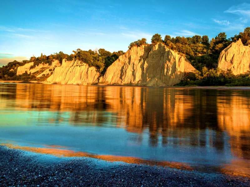 Ontario-Scarborough Bluffs, ce miracol puzzle online