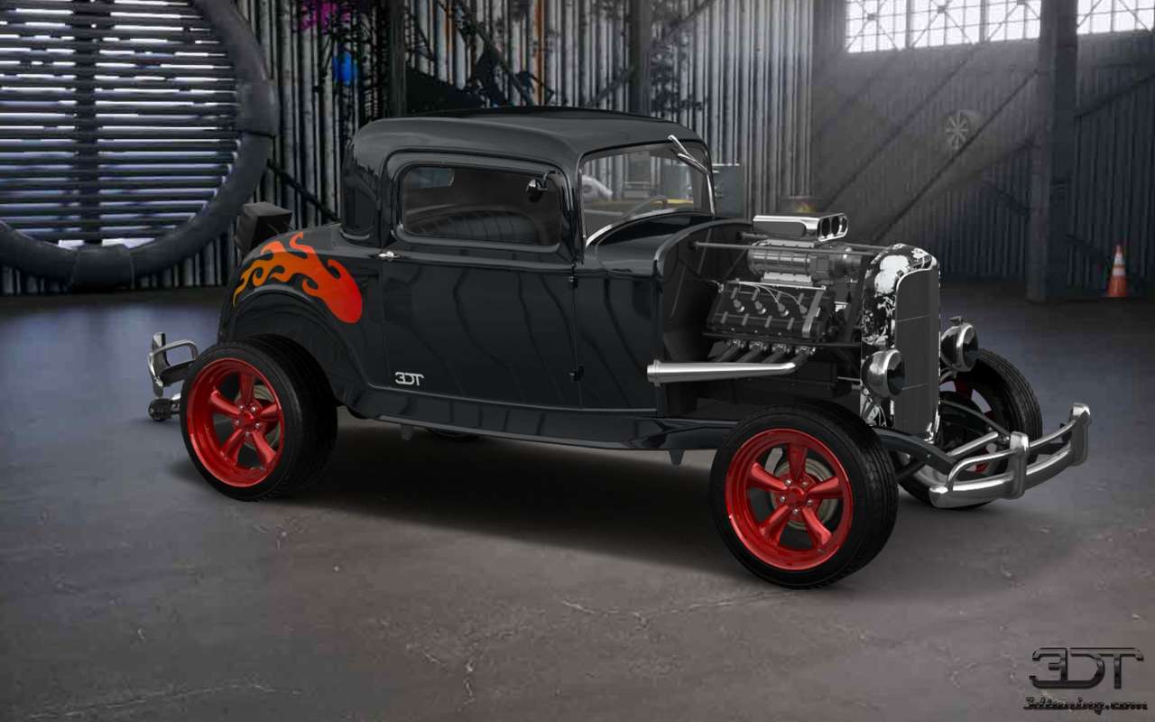 1932-es Ford deluxe modell b kirakós online