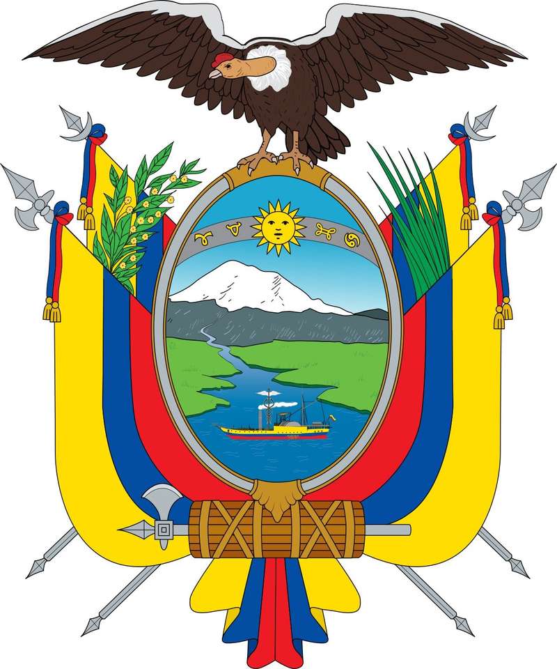 герб еквадору онлайн пазл