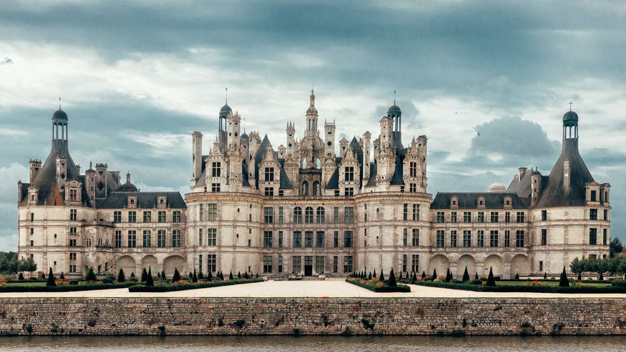 Le Château, Chambord, Frankrijk legpuzzel online
