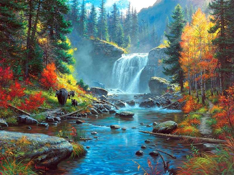 Harmony in creating the world of nature :) jigsaw puzzle online