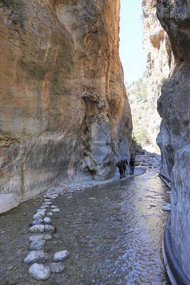 Gorges de Crète Samarie puzzle en ligne