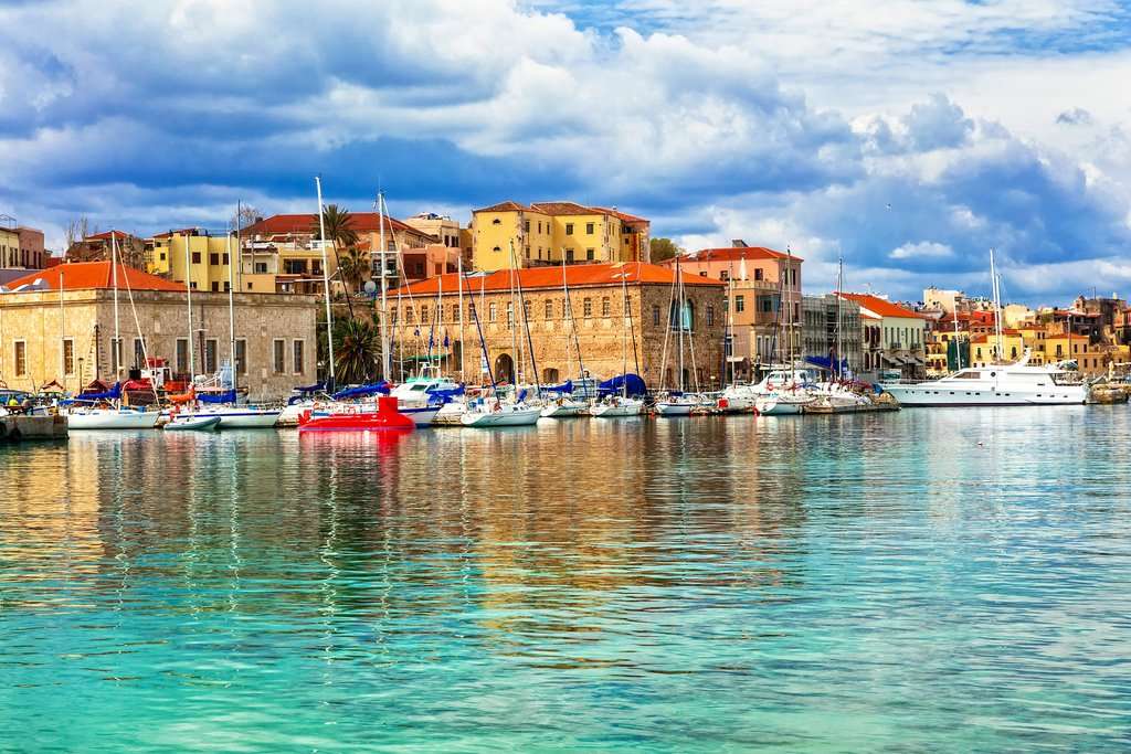 Крит Изглед към Ханя онлайн пъзел