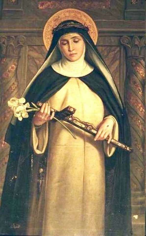 Света Екатерина от Болоня онлайн пъзел