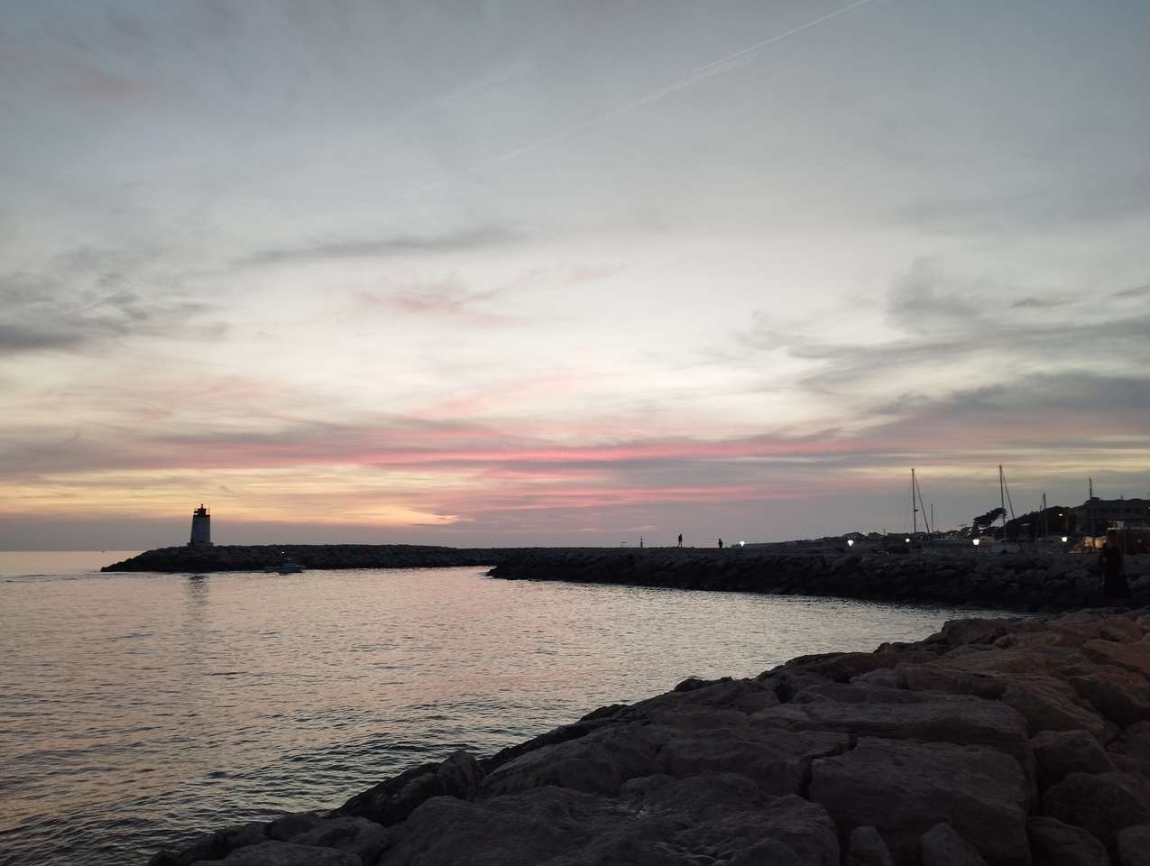 海に沈む夕日 ジグソーパズルオンライン