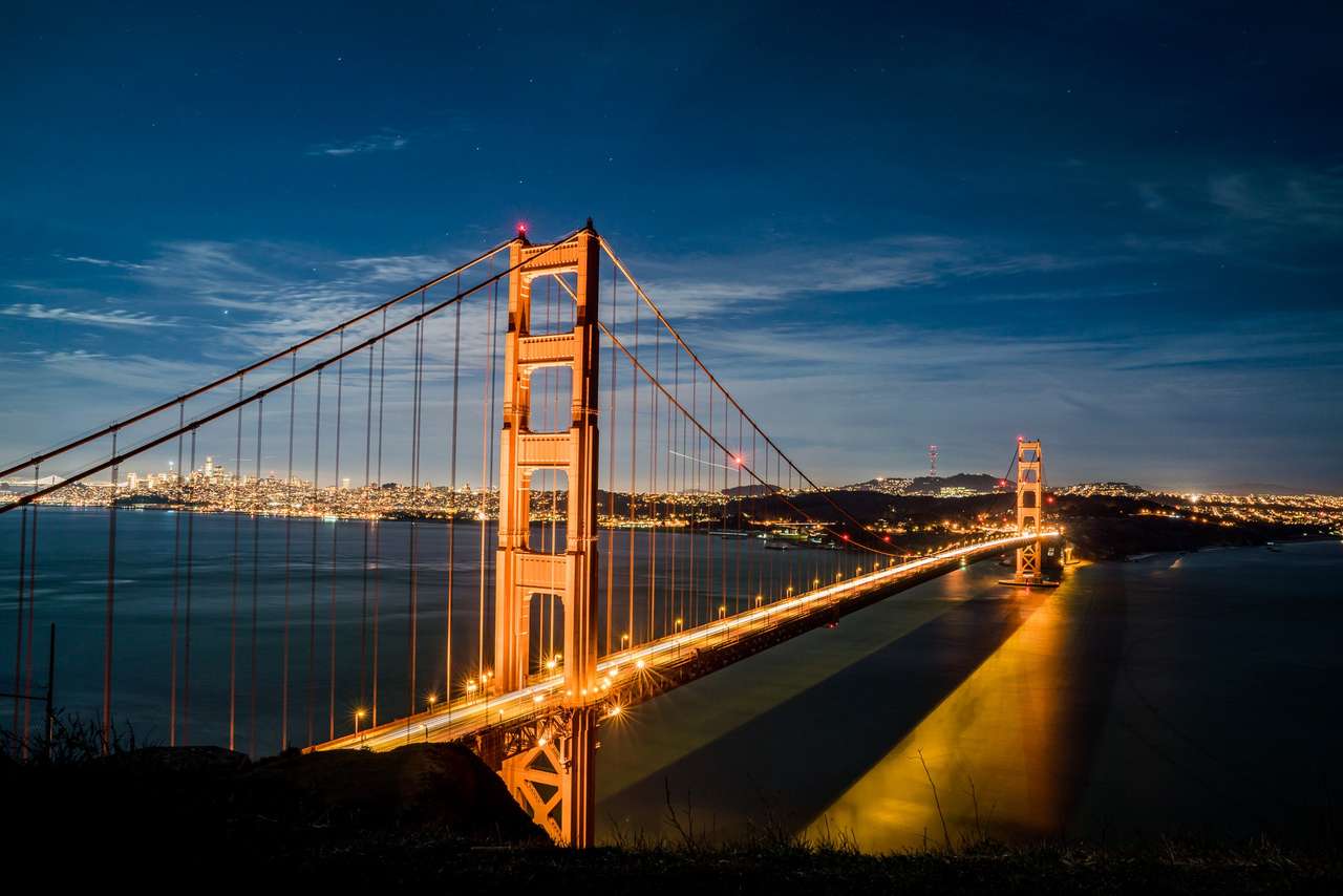 Most Golden Gate skládačky online