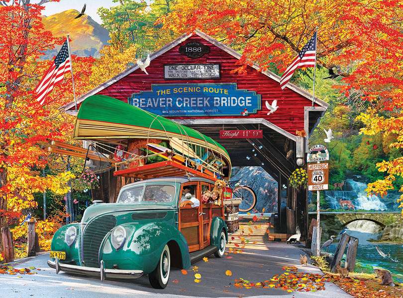 Podul Beaver Creek jigsaw puzzle online