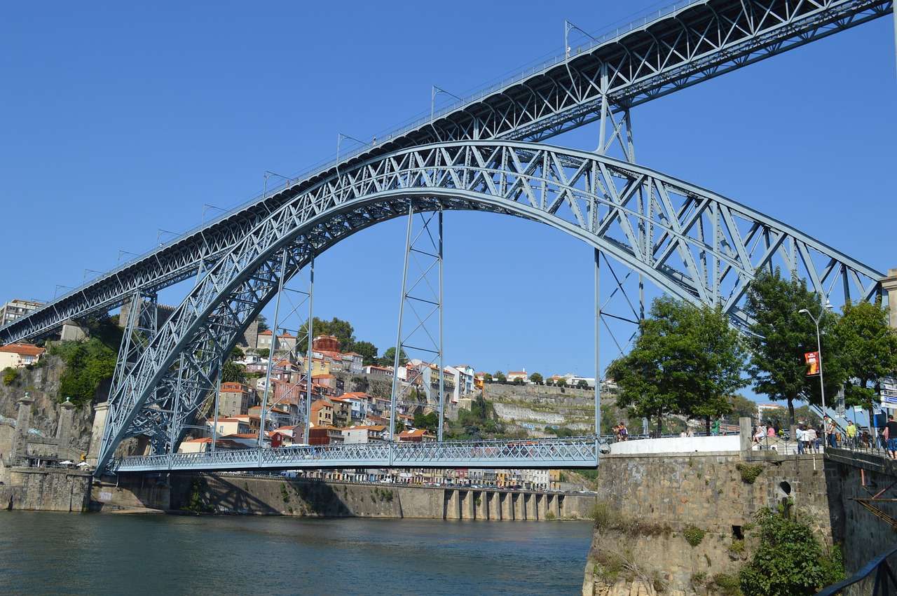 Мост Порту Португалия пазл онлайн
