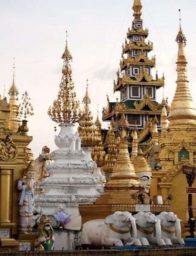 Shwedagon-Pagode Online-Puzzle