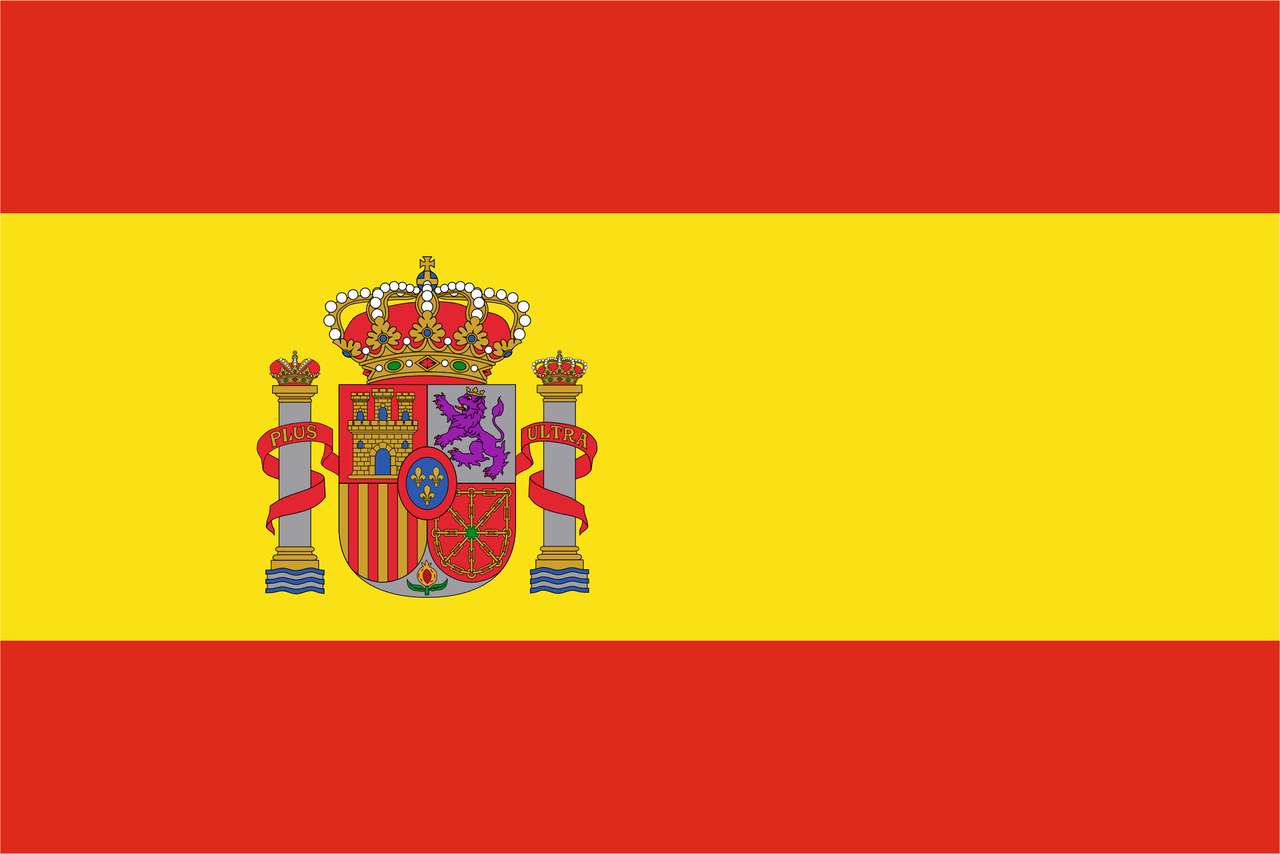 スペイン国旗 オンラインパズル