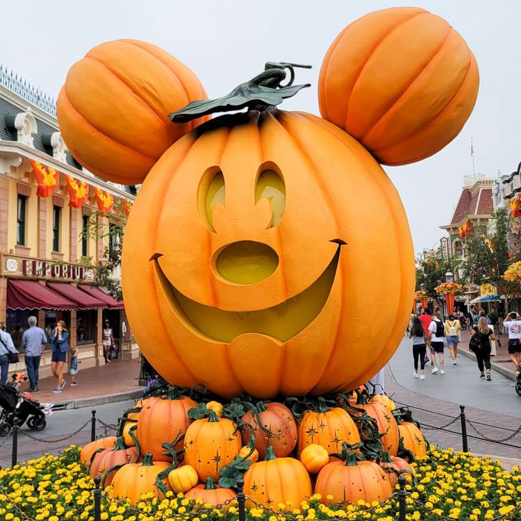 Halloween Disneylandben online puzzle