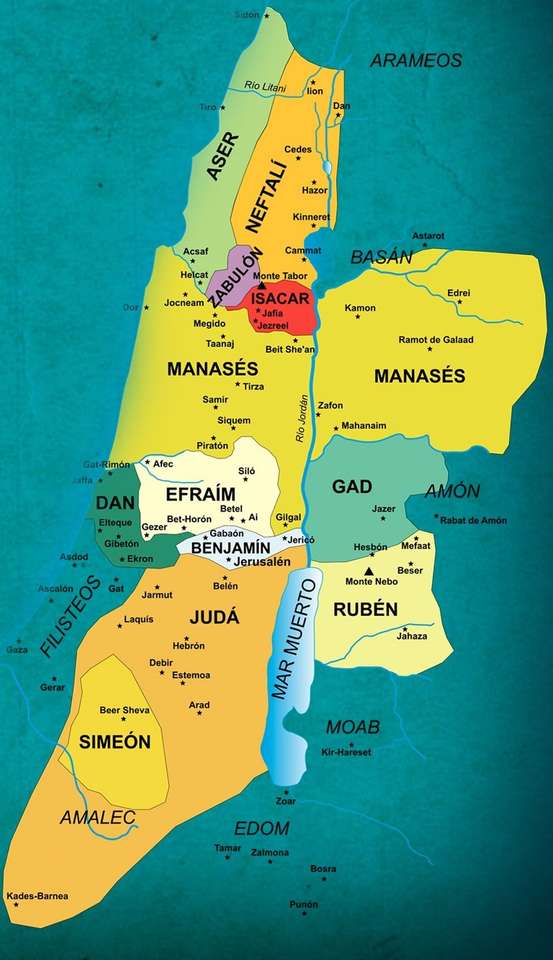 tribus de israel online παζλ