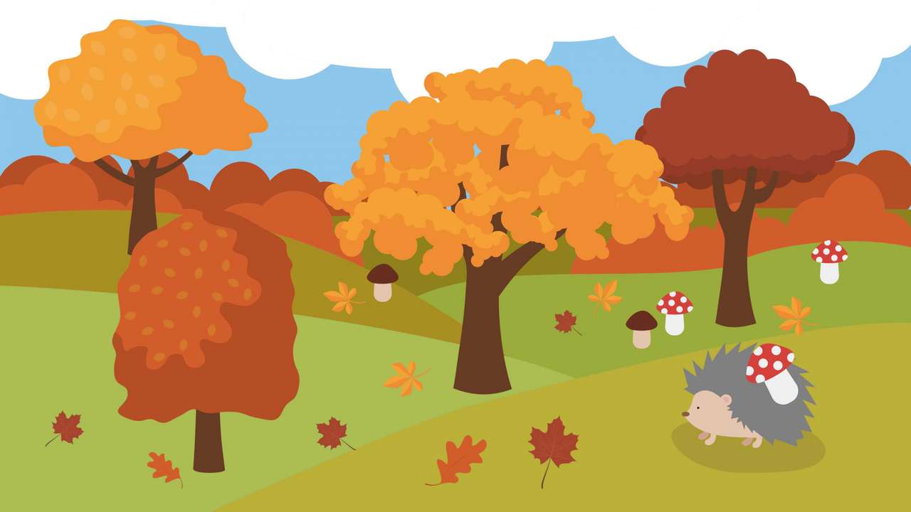 Die Farben des Herbstes Puzzlespiel online