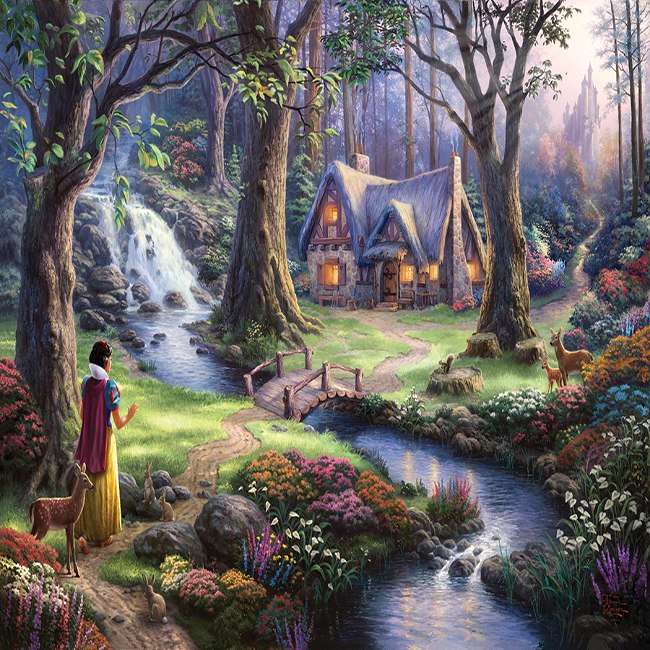 A fairy-tale view online puzzle