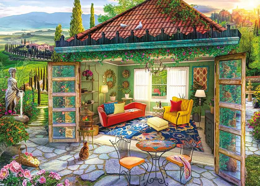 Apartment in the mountains jigsaw puzzle online