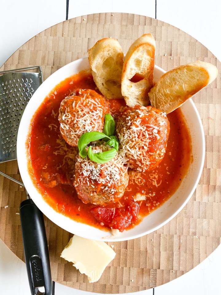 Bowl of Meatballs jigsaw puzzle online