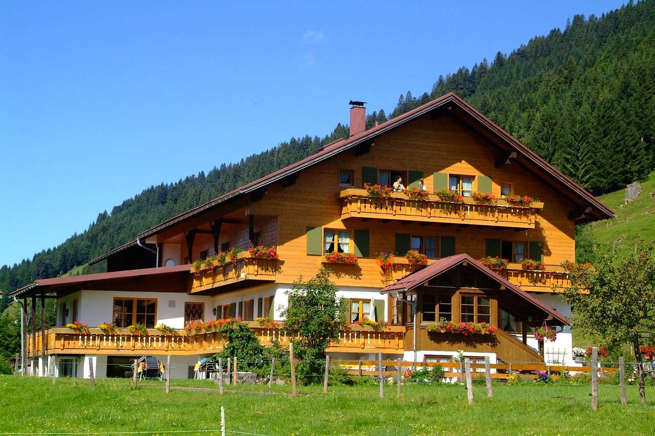 Alpen Gästehaus Online-Puzzle