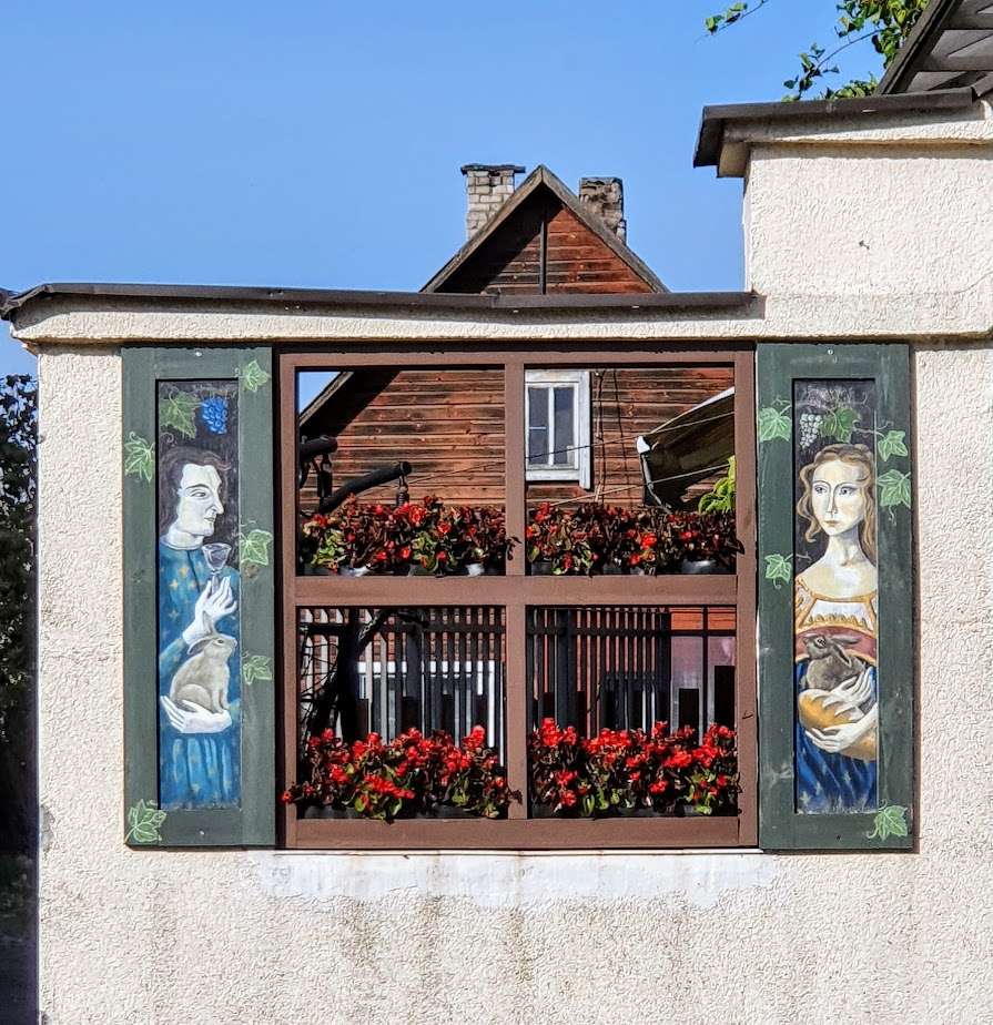 Lithuania Rokiskis mural online puzzle