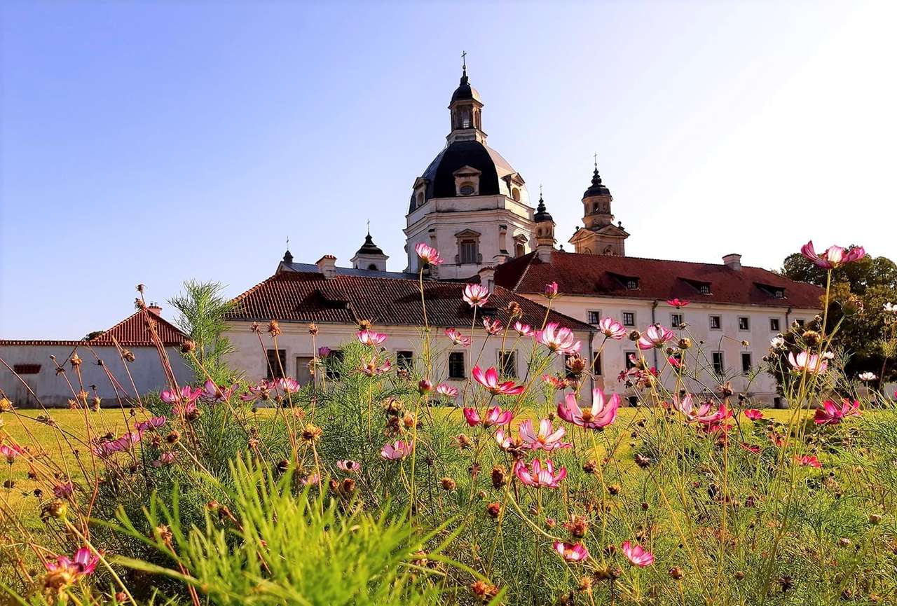 Литва Манастирът Pazaislis Каунас онлайн пъзел