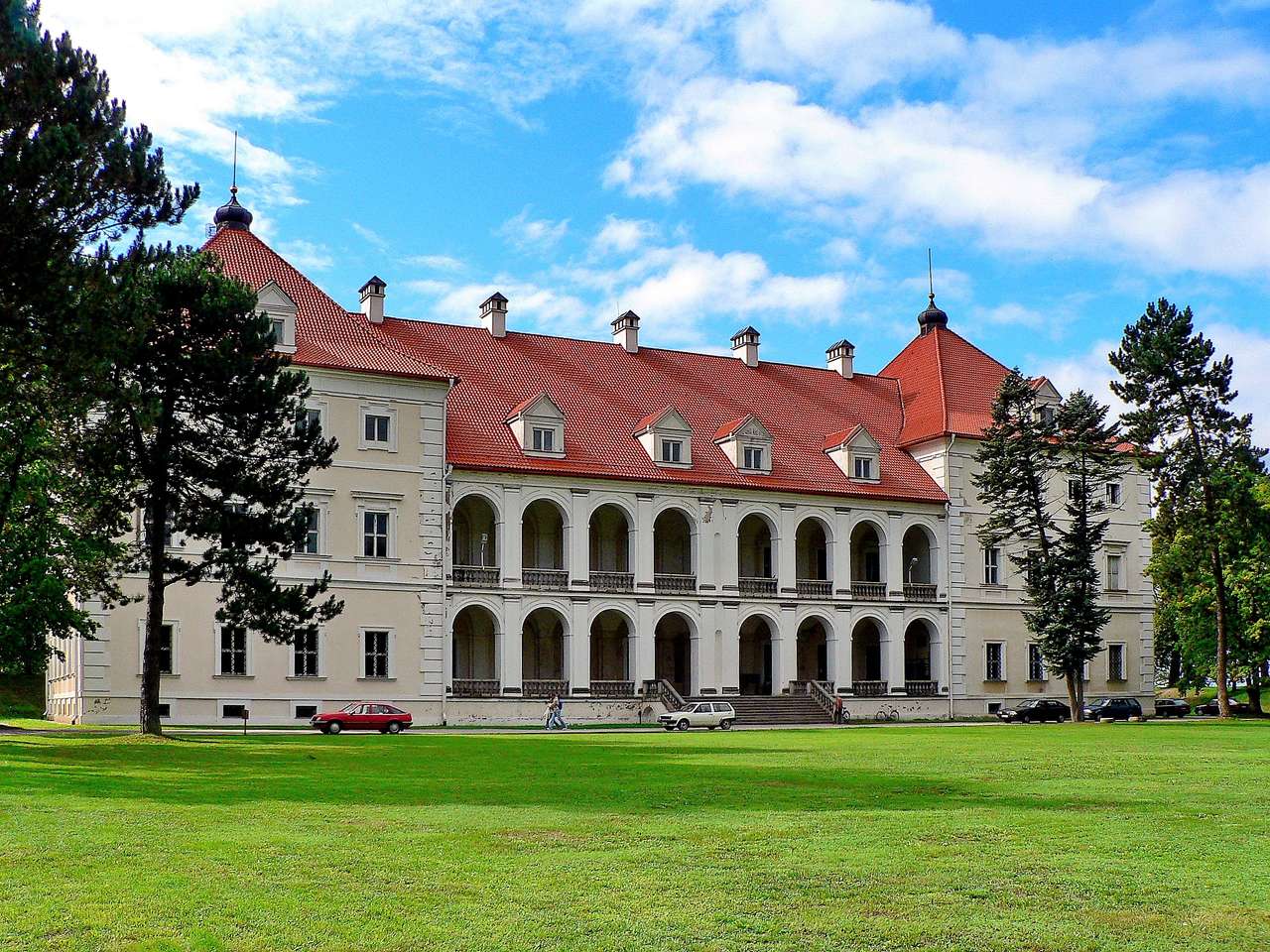 Литва Біржайський замок Радзивілів пазл онлайн