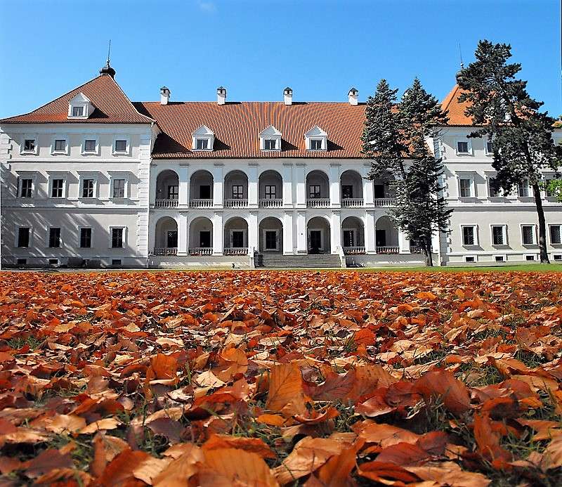Литва Замок Биржай Радзивиллов онлайн-пазл