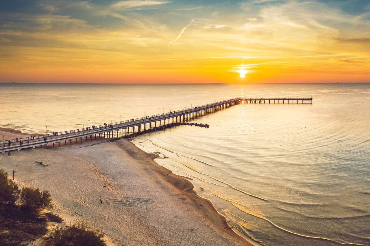 Литва Паланга крайбрежие онлайн пъзел