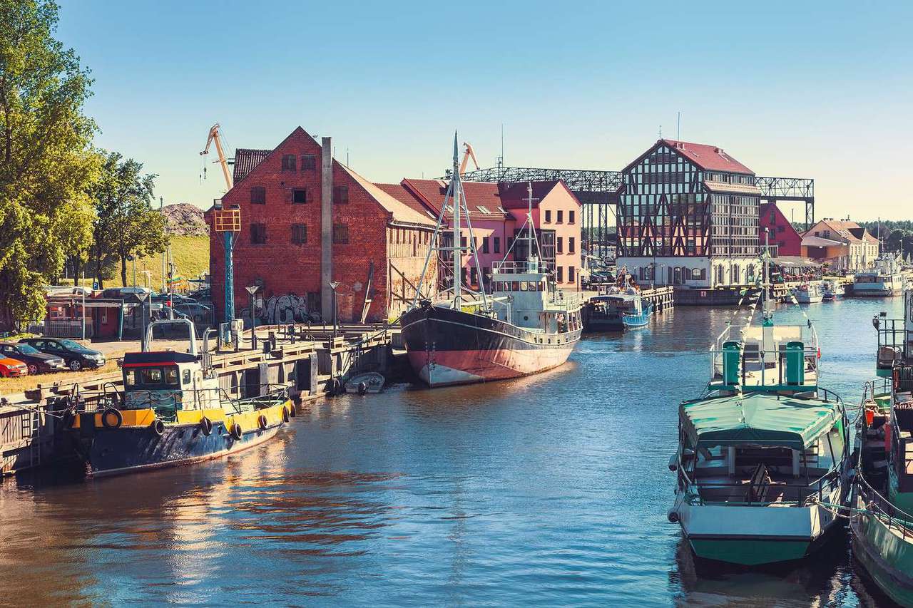 Litvánia, Klaipeda kikötője online puzzle