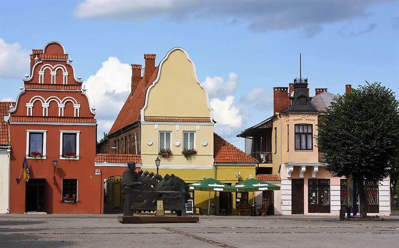 Litvánia Kedainiai városközpontja online puzzle