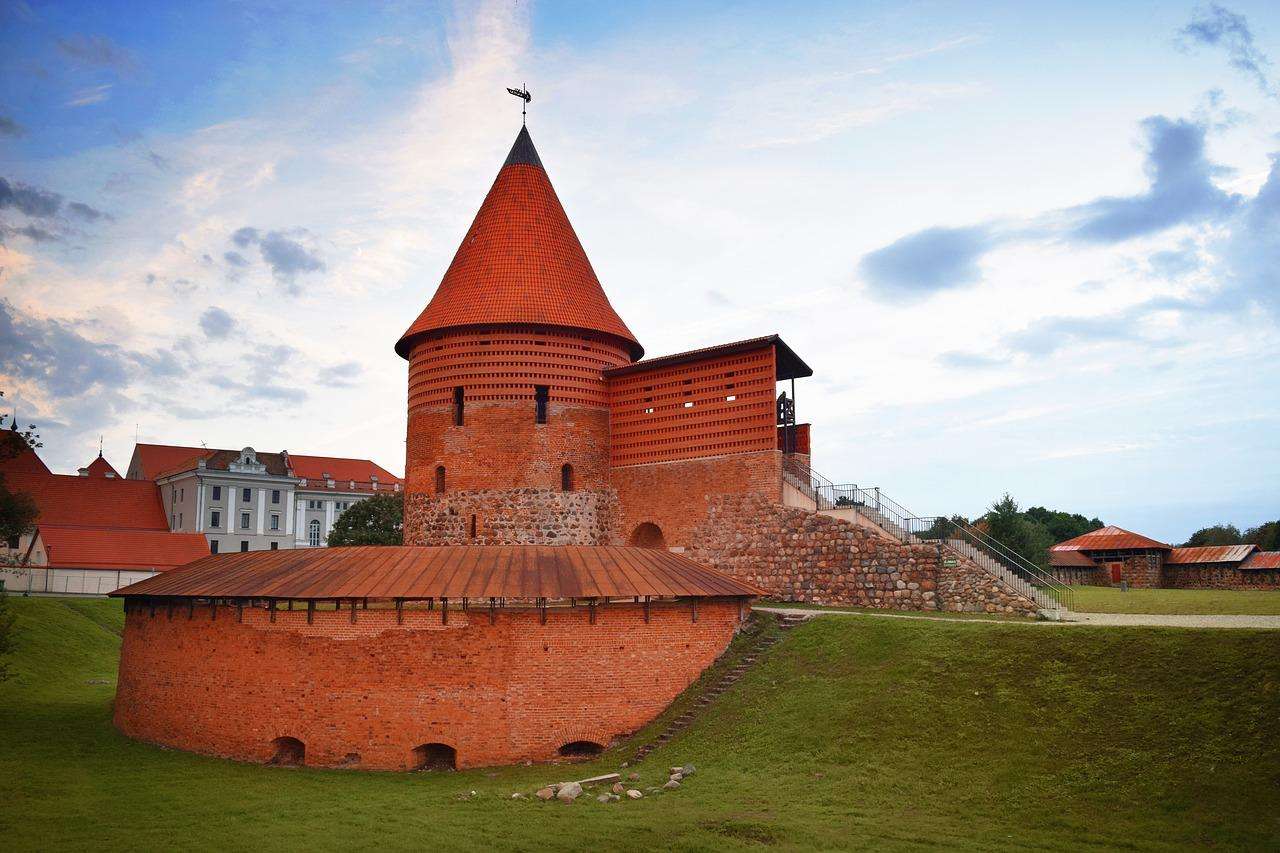 Complejo del castillo de Kaunas de Lituania rompecabezas en línea