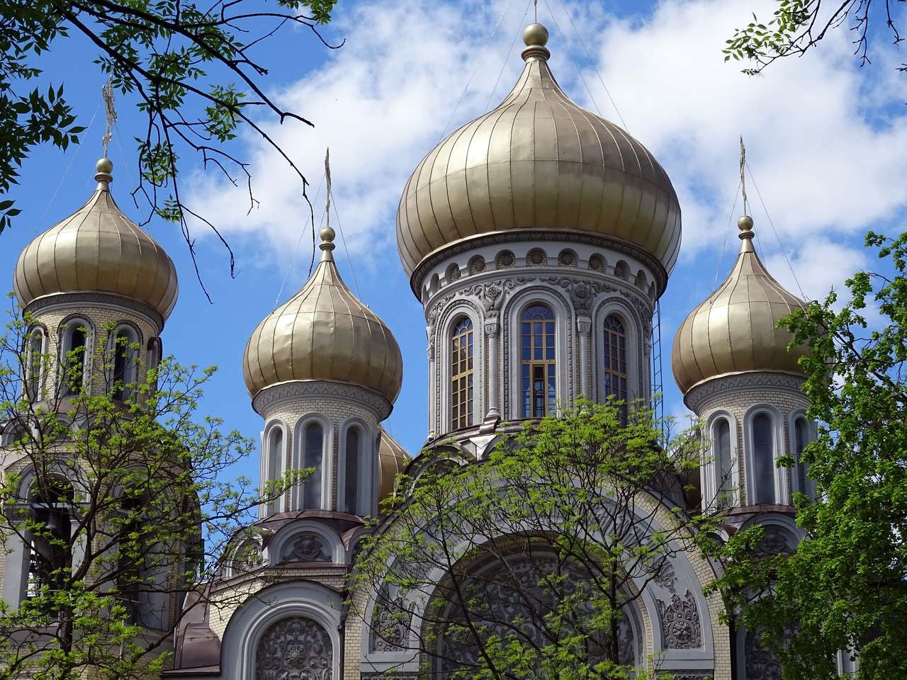 Litauen Vilnius Hauptstadt Church Orthodox Online-Puzzle