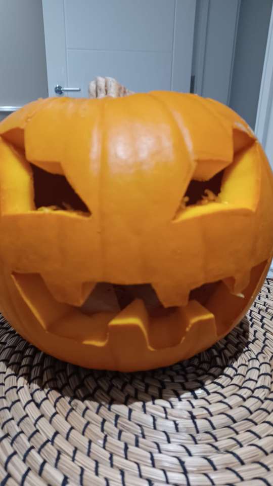 Halloween pumpkin online puzzle