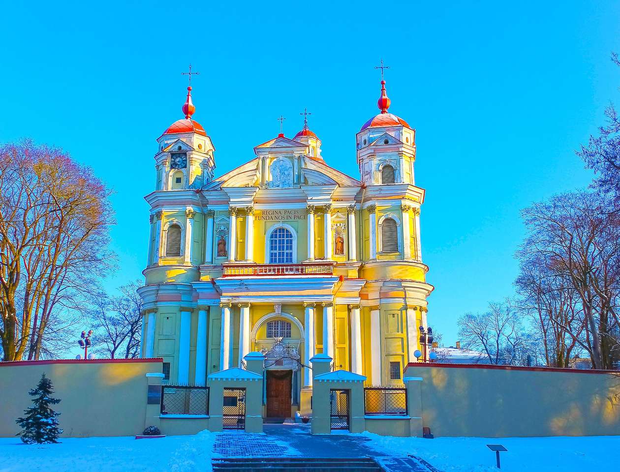 Litvánia Vilniusi Szent Péter és Pál templom kirakós online